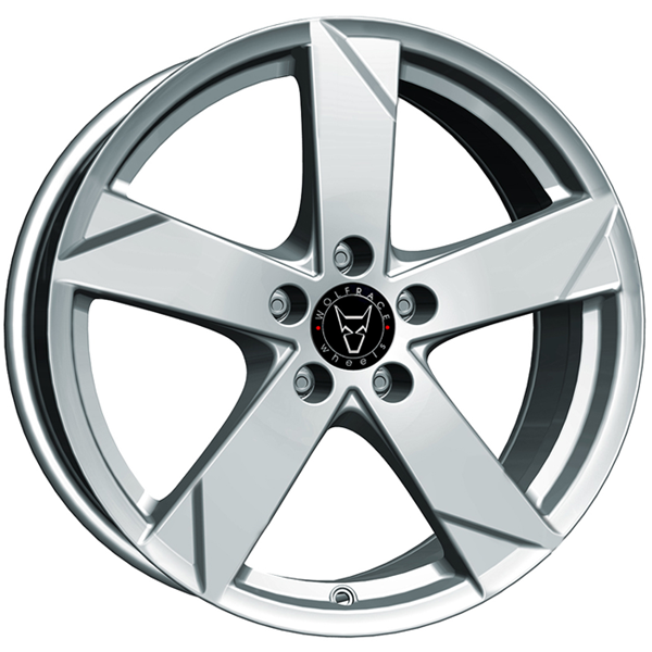 19" Wolfrace Kodiak Polar Silver Alloy Wheels