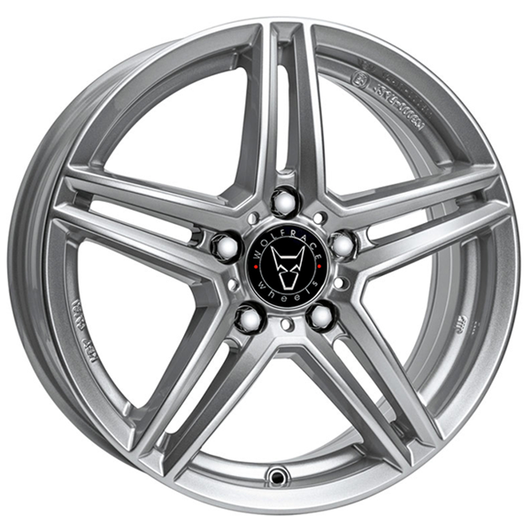 19" Wolfrace M10 Polar Silver Alloy Wheels