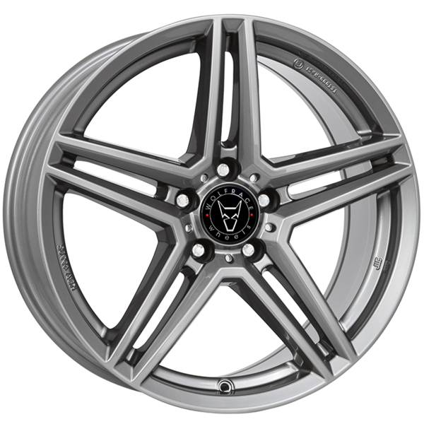 19" Wolfrace M10 Gun Metal Alloy Wheels