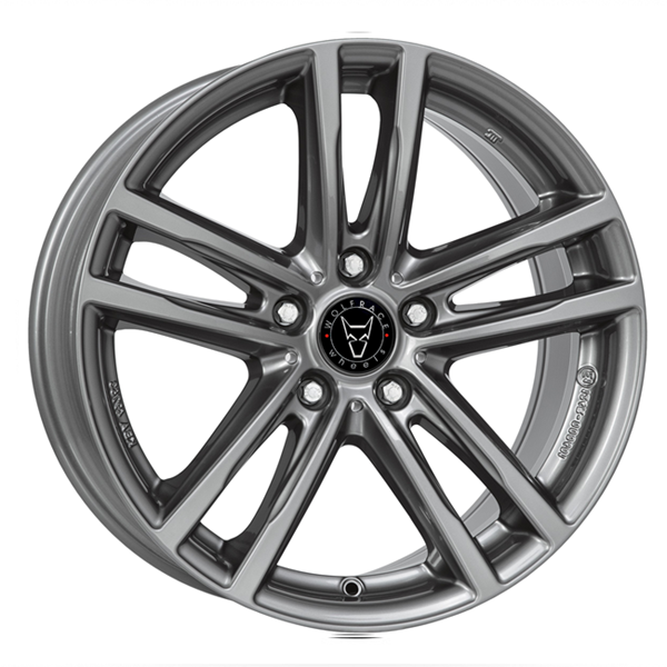 18" Wolfrace X10 Gun Metal Alloy Wheels