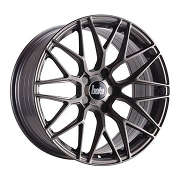 18" Bola B17 Matt Gun Metal Alloy Wheels