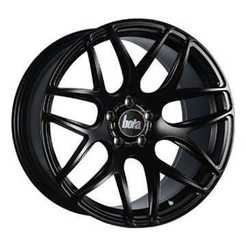 18" Bola B8R Matt Black Alloy Wheels