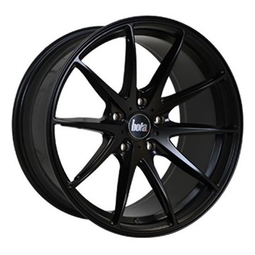 18" Bola B9 Matt Black Alloy Wheels