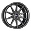 17" Bola CSR Matt Gun Metal Alloy Wheels