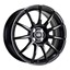 17" Bola VST Hyper Black Alloy Wheels