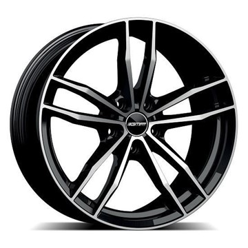 17" GMP Swan Black Diamond Alloy Wheels