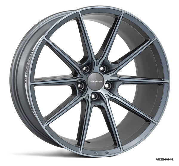 19" Veemann V-FS48 Graphite Smoke Machined