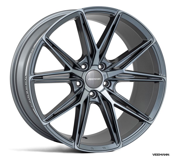 19" Veemann V-FS49 Graphite Smoke Machined