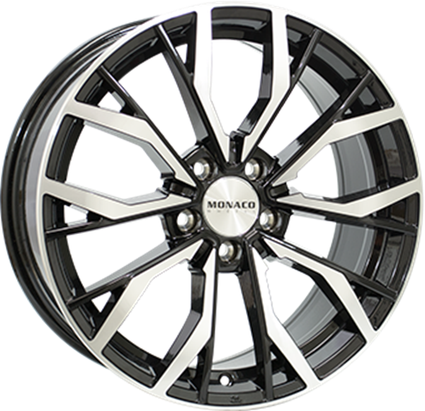 18" Monaco GP5 Gloss Black Polished