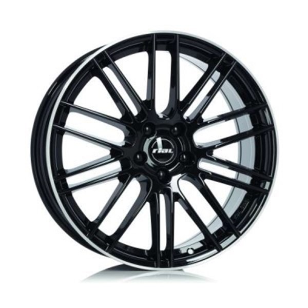 18" Rial Kibo Diamond Black Polished