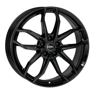 17" Rial Lucca Gloss Black