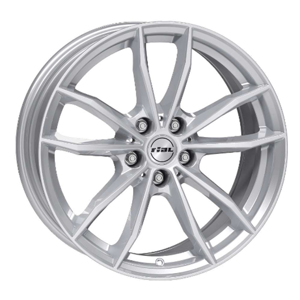 19" Rial X12X Polar Silver