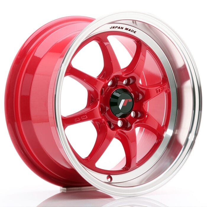 Japan Racing TFII Red W/ Machined Lip