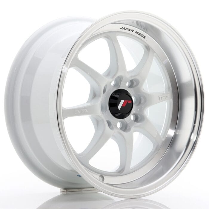 Japan Racing TFII White W/ Machined Lip