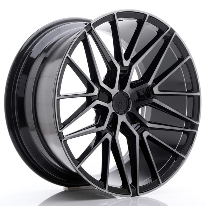 Japan Racing JR38 Black Brushed W/ Tinted Face