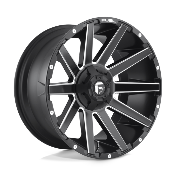 Fuel Off Road Contra Matt Black Milled