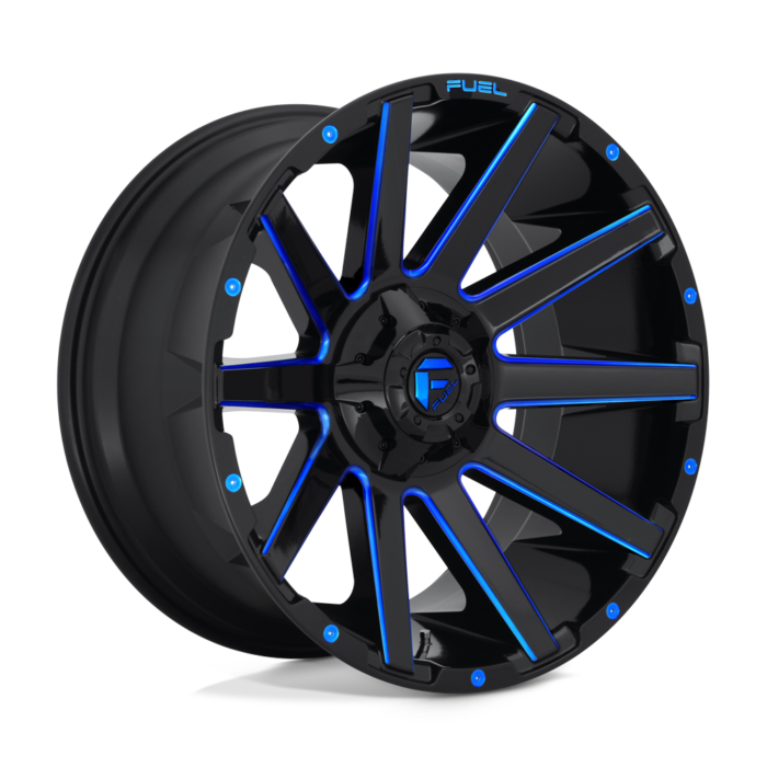 Fuel Off Road Contra Gloss Black Blue Tinted Clear