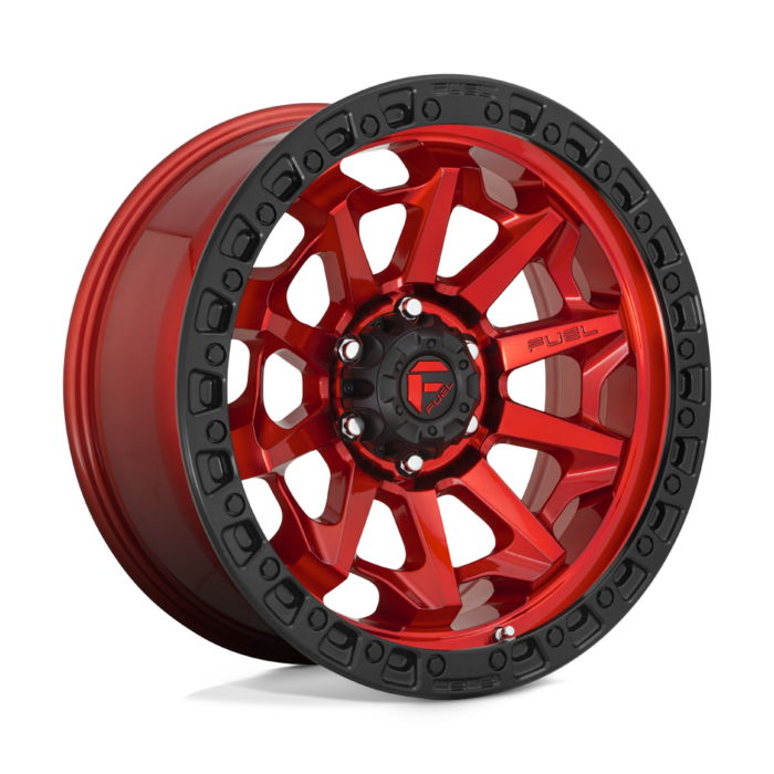 Fuel Off Road Covert Candy Red Black Bead Ring