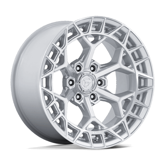 Fuel Off Road Charger Gloss Silver W/ Machined Face