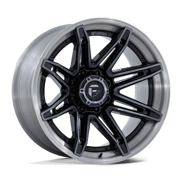 Fuel Off Road Brawl Gloss Black W/ Brushed Grey Tint Face & Lip