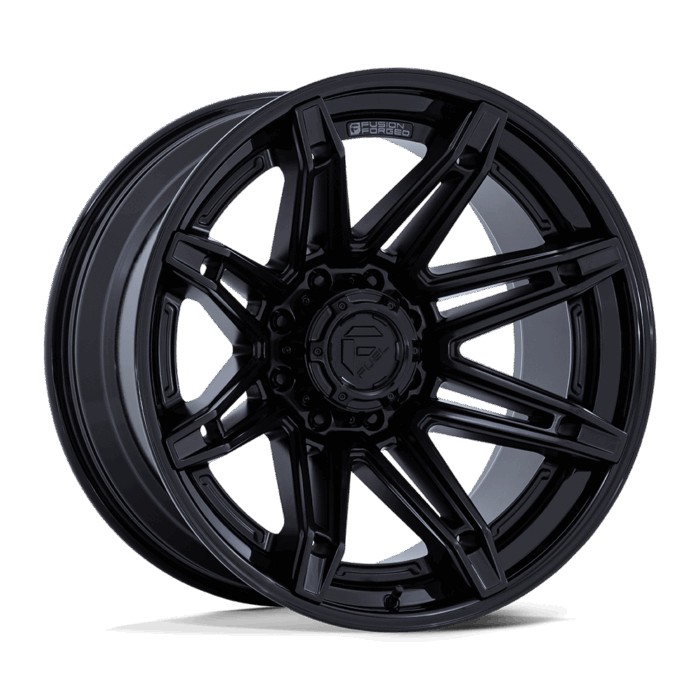 Fuel Off Road Brawl Matt Black W/ Gloss Black Lip