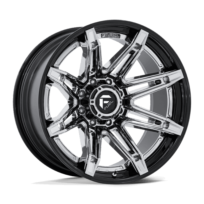 Fuel Off Road Brawl Chrome W/ Gloss Black Lip