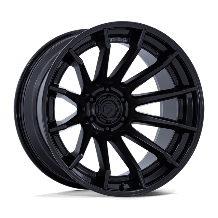 Fuel Off Road Burn Matt Black W/ Gloss Black Lip