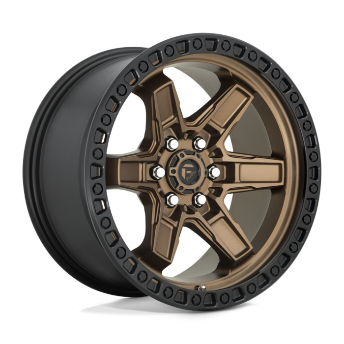 Fuel Off Road Kicker Matt Bronze Black Bead Ring