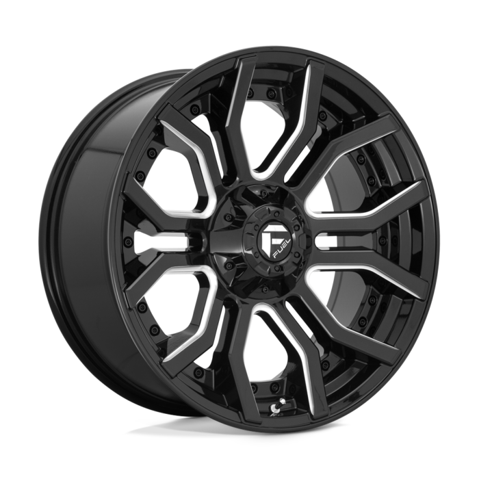 Fuel Off Road Rage Gloss Black Milled