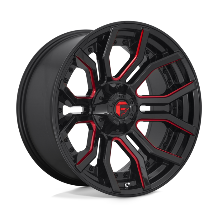 Fuel Off Road Rage Gloss Black Red Tinted Clear