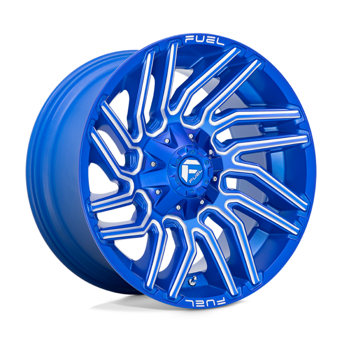 Fuel Off Road Typhoon Anodized Blue Milled