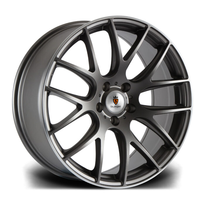 Stuttgart ST3 Matt Gunmetal Polished