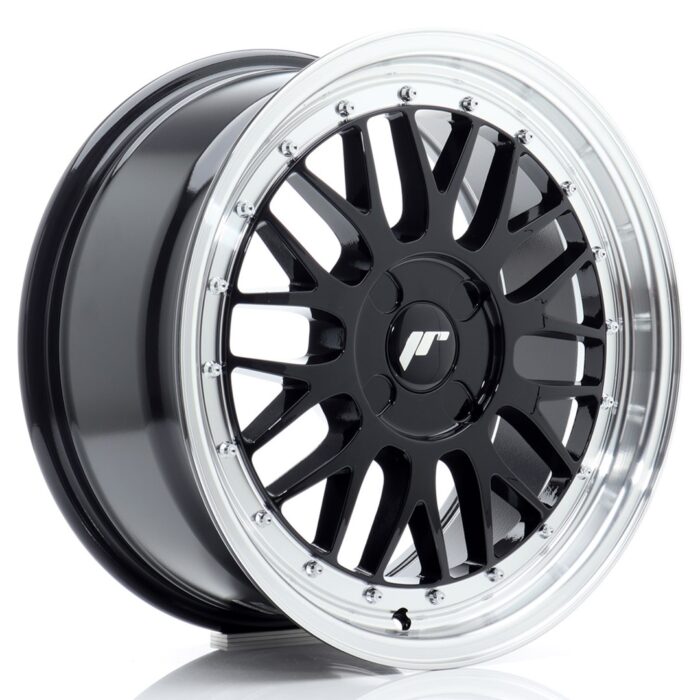 Japan Racing JR23 Gloss Black W/ Machined Lip