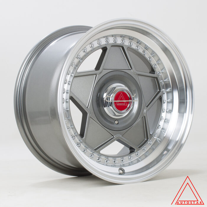 Autostar Centro Silver W/ Polished Lip