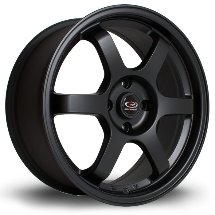 Rota Grid Flat Black