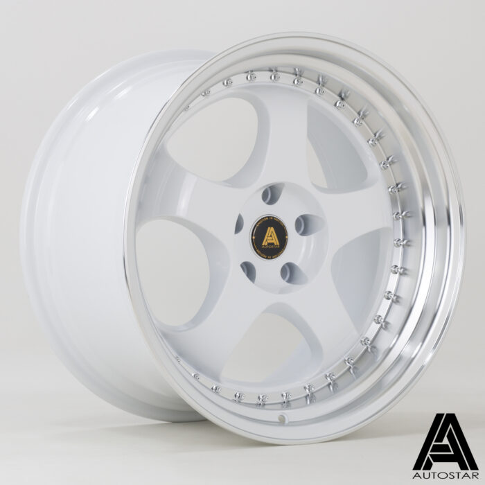 Autostar GT5 White W/ Polished Lip