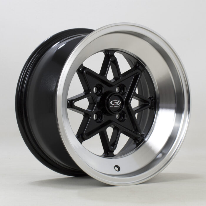 Rota Hachi Black W/ Polished Lip