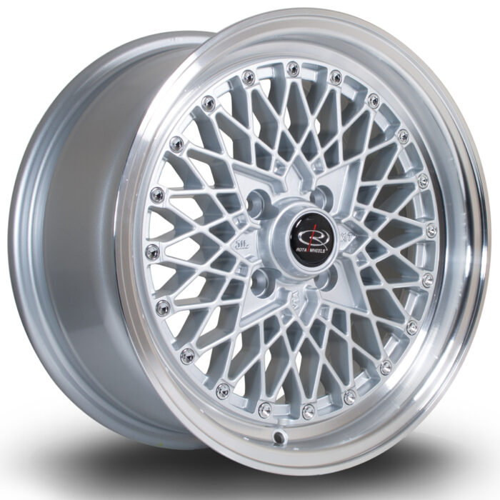 Rota OSMesh Silver W/ Polished Lip
