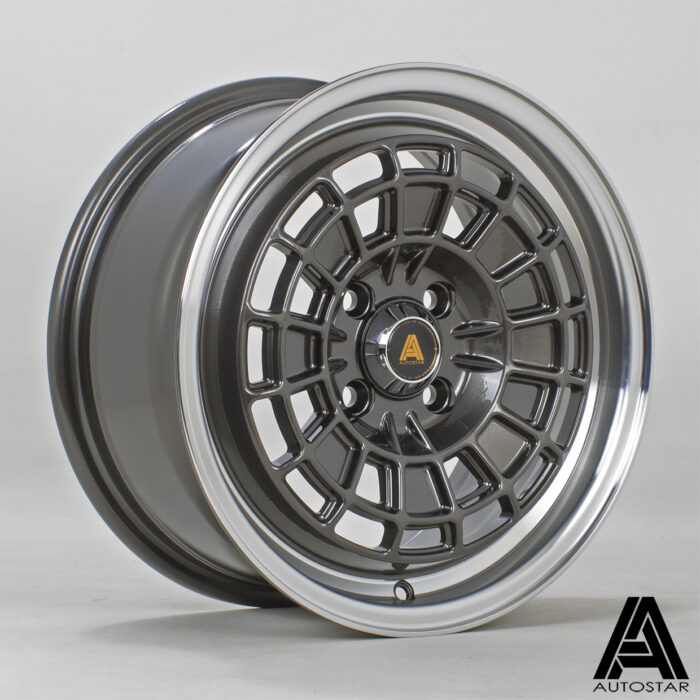 Autostar Roulette Gunmetal W/ Polished Lip