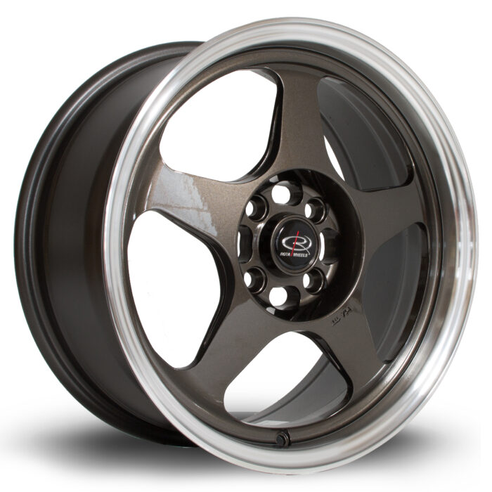 Rota Slip Gunmetal W/ Polished Lip