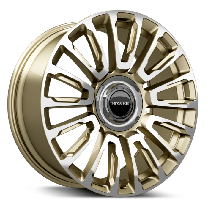 Hawke Wheels Dresden Light Gold Polished