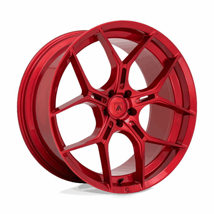 Asanti Black Monarch Candy Red