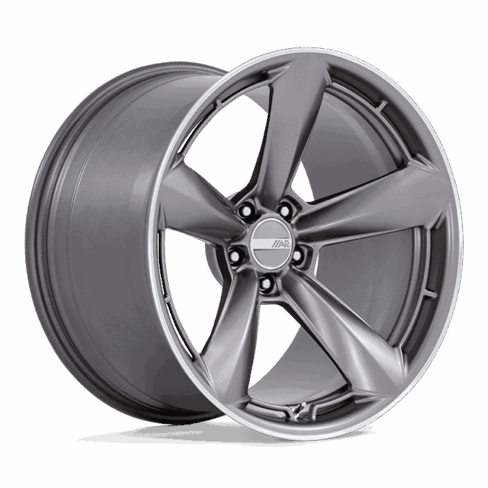 American Racing TTF Matt Anthracite With Machined Lip