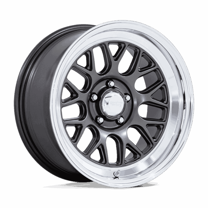 American Racing G-Force Matt Anthracite W/ Diamond Cut Lip