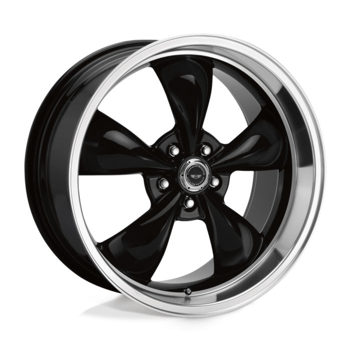American Racing Torq Thrust M Gloss Black Machined Lip