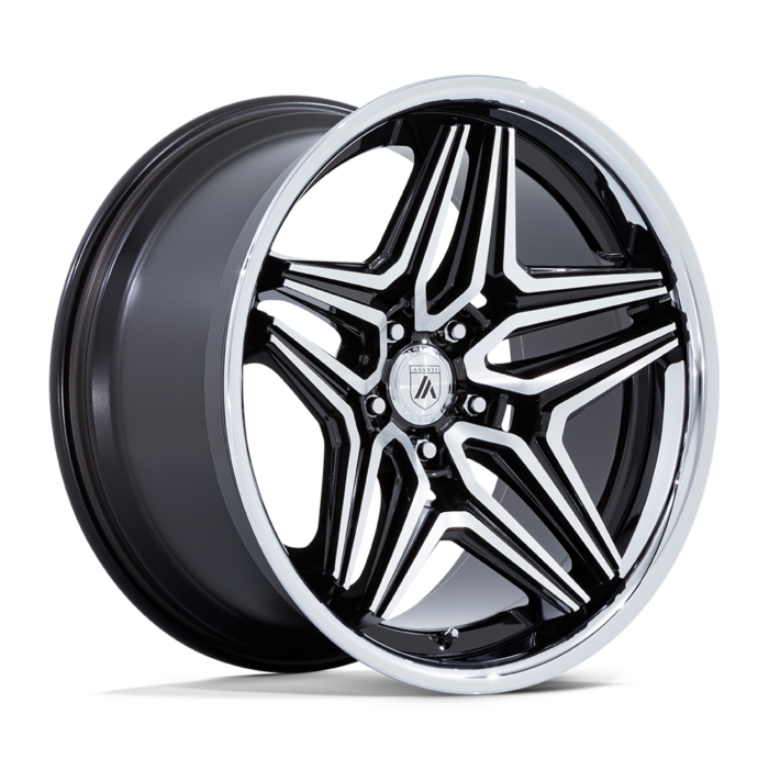 Asanti Black Duke Gloss Black Machined