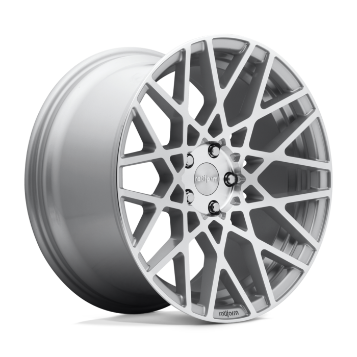 Rotiform BLQ Gloss Silver Machined