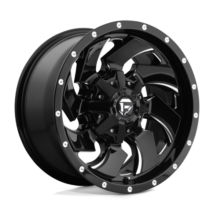 Fuel Off Road Cleaver Dually Gloss Black Milled