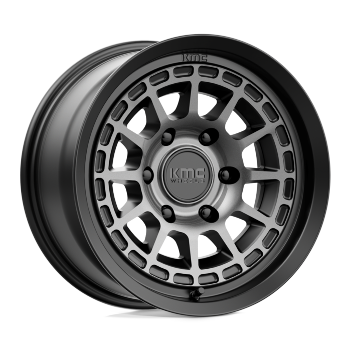 KMC Canyon Satin Black W/ Grey Tint