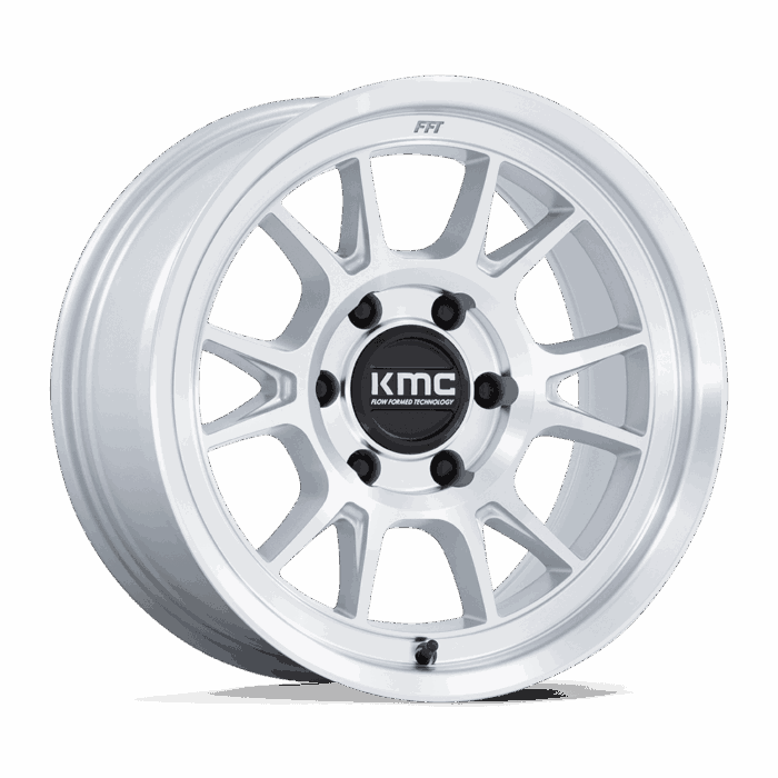 KMC Range Gloss Silver W/ Machined Face